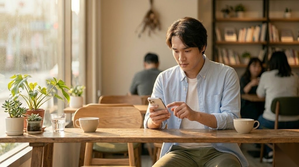 K先生終於按下邀約