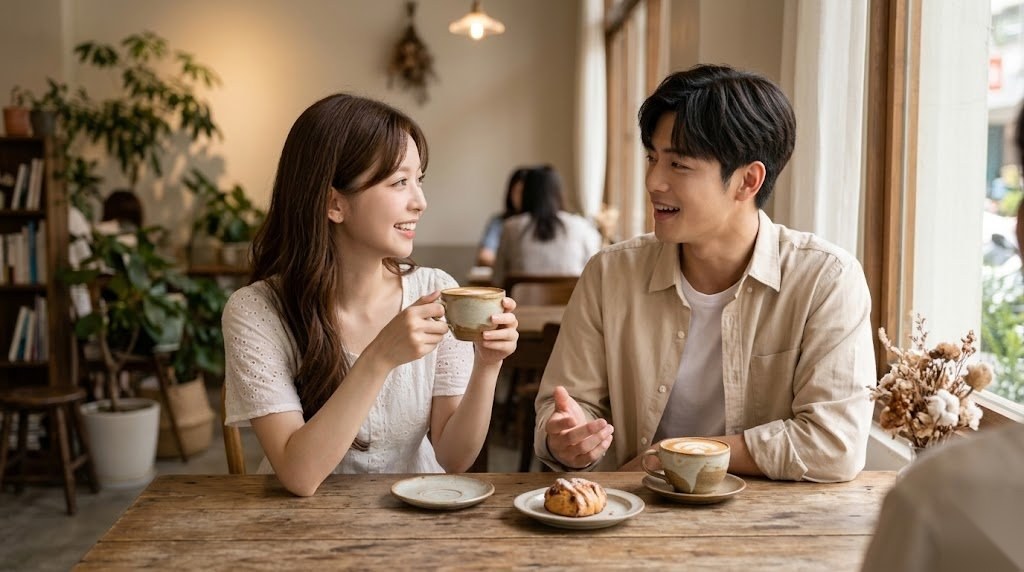 都會生活風格 — 咖啡廳約會